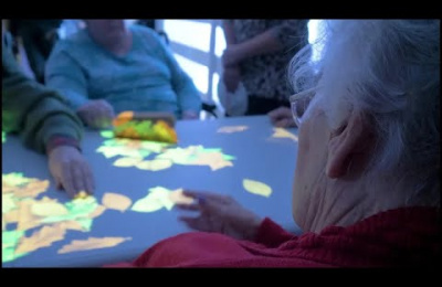 Embedded thumbnail for Edensor Care Centre transforms dementia care with Tovertafel light technology